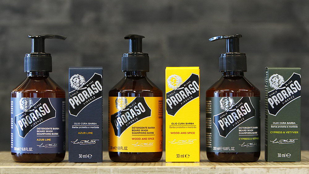 Produits Proraso pour barbe