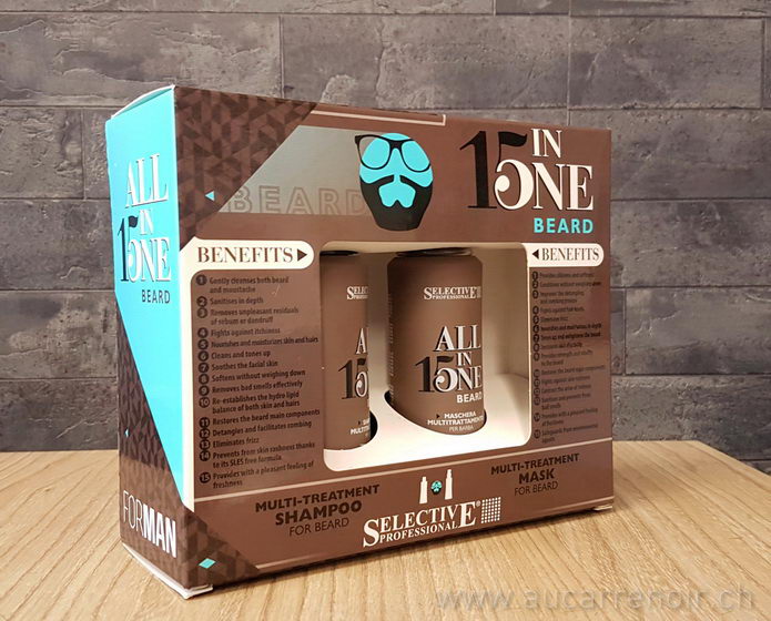 Coffret barbe avec shampoing et soin