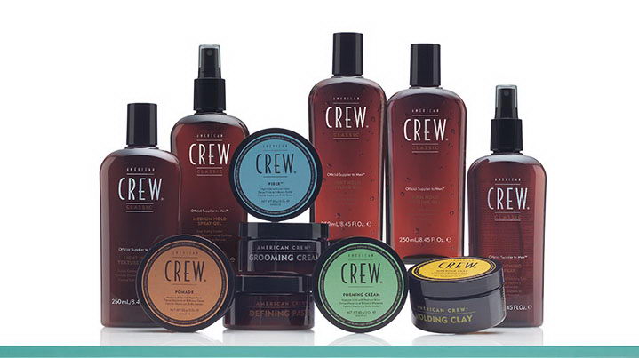 Gamme de produits pour hommes American Crew